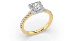 Andarta - Yellow Gold Engagement Ring