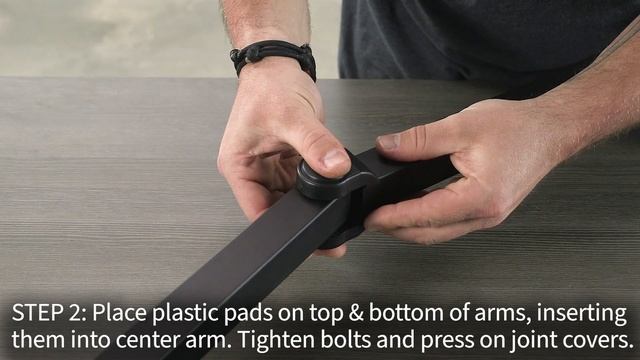 STAND-V104F Quad Monitor Desk Stand Assembly by VIVO смотреть онлайн