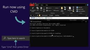 HOW TO RUN JAVA PROGRAM USING COMMAND PROMPT
