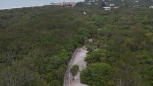 Sanibel Island, Florida - Historic Sanibel Island Cemetery - Narrated Aerial Journey