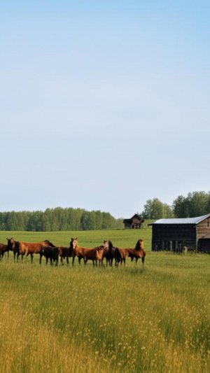 Новая ферма с лошадками.#Лошади.#Белая лошадка