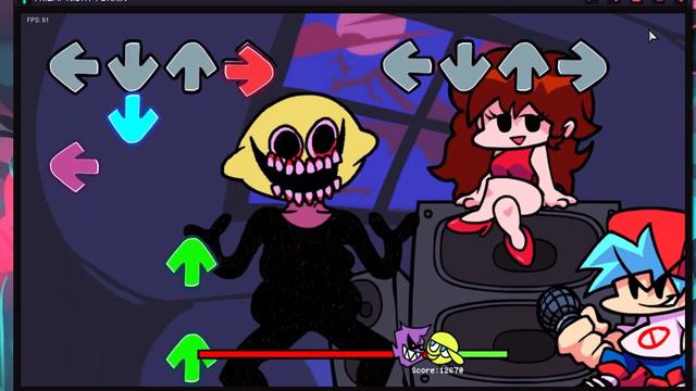 Friday Night Funkin Monster Boss (with notes) смотреть онлайн