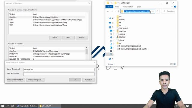 Tutorial – Como instalar o Java 8 JDK no seu computador com Windows 10 (Passo a passo sem enrolação смотреть онлайн