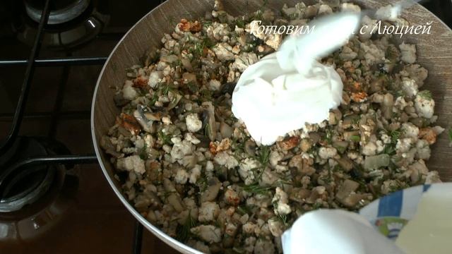 Вкуснейший Заливной Пирог на Кефире с Курицей и Грибами! Рецепт Теста на кефире