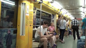 4k || НА ПОЕЗДЕ КИНО ПОБЕДЫ ДО "БЕЛОРУССКОЙ" ОТ СТАНЦИИ  "КРАСНОПРЕСНЕНСКАЯ"