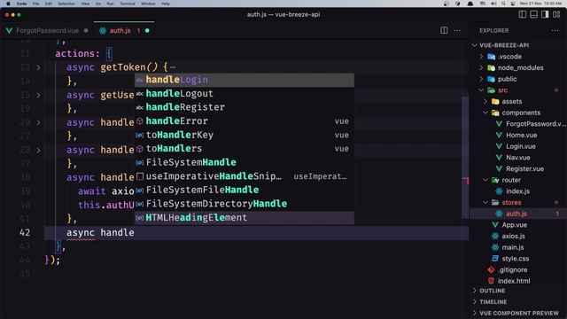 12 Forgot Password | Vue Authentication with Laravel