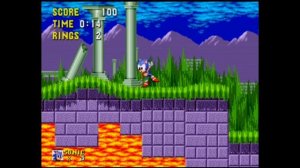 Баги в "Соник 1".