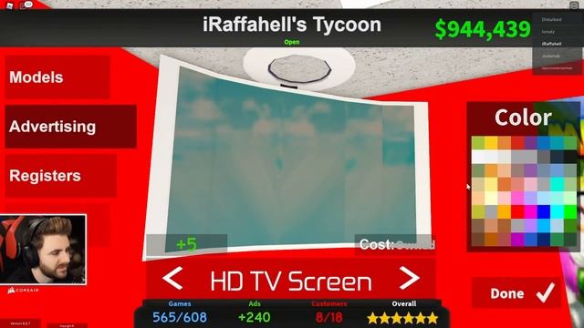 HAI LA MAGAZINUL MEU DE JOCURI! ROBLOX GAME STORE TYCOON! смотреть онлайн