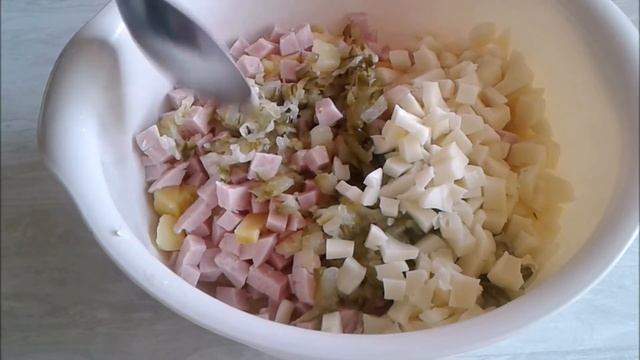 Пирог с картофелем и ветчиной. смотреть онлайн