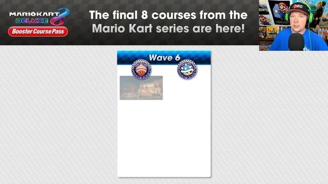 MARIO KART 8 DELUXE WAVE 6 REACTION! смотреть онлайн