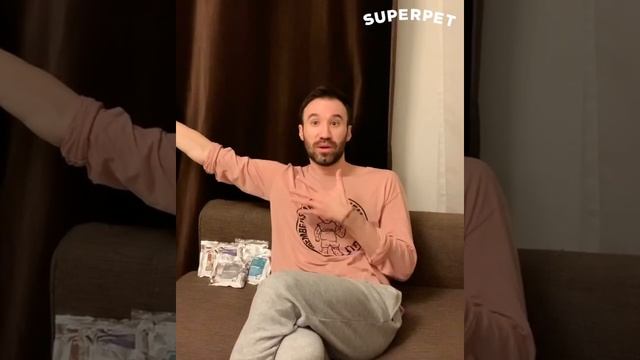Отзыв Артёма о натуральном питании для кошек SUPERPET смотреть онлайн