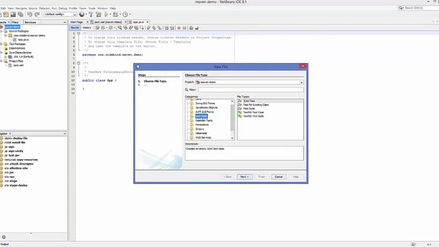 How to create a Java project with Maven in Netbeans IDE смотреть онлайн