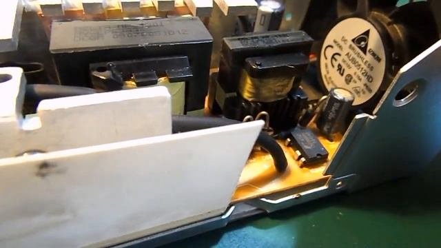 Видео-отчёт по ремонту БП фирмы DELTA модель DPS-180XB. Не запускается.