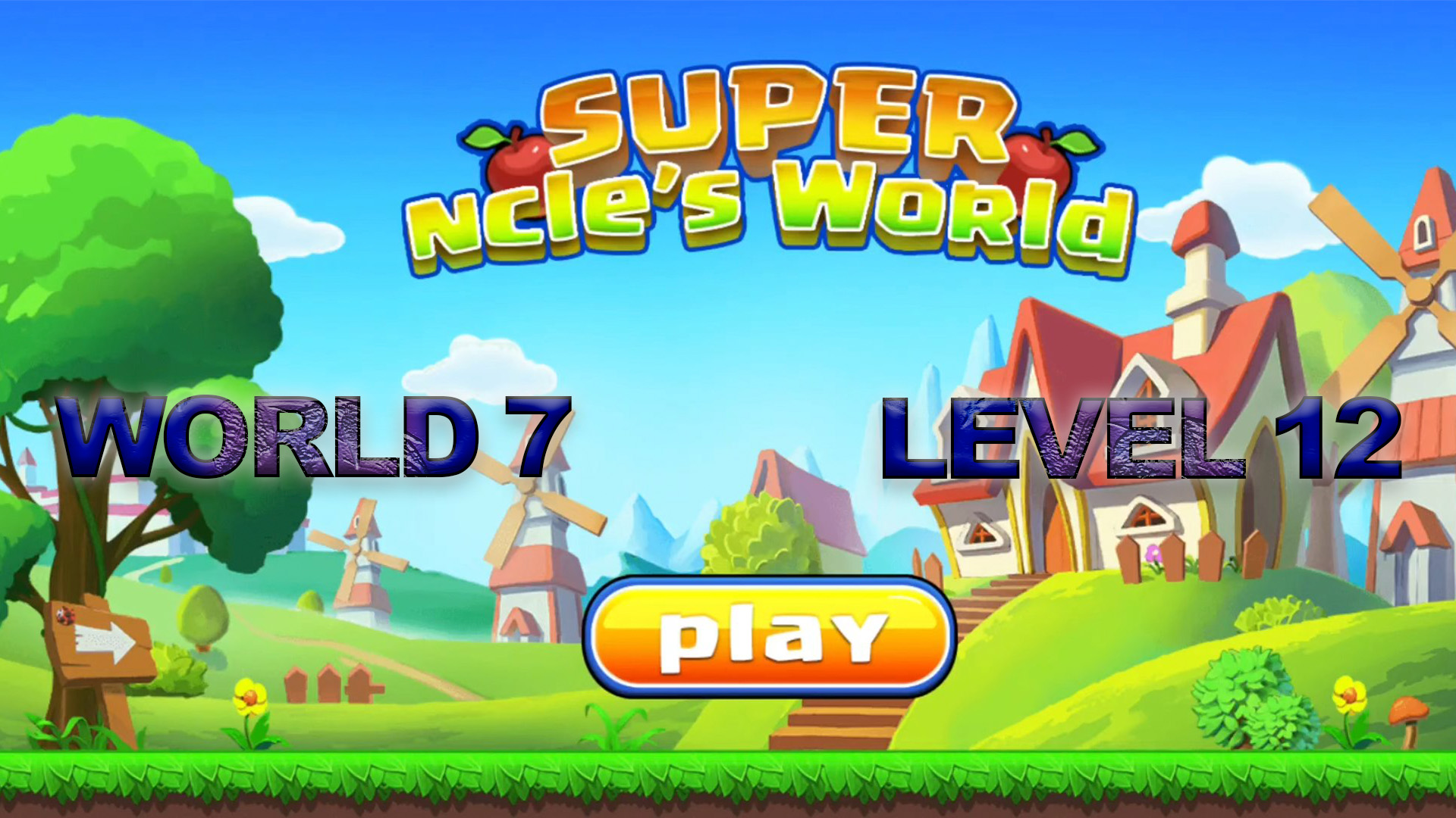 Super ncle's  World 7. Level 12.