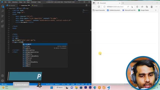 Learn JavaScript from Scratch: Tutorial for Beginners || class 7 || if else in JavaScript