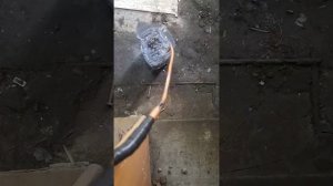 Проверка на герметичность медной трассы кондиционера