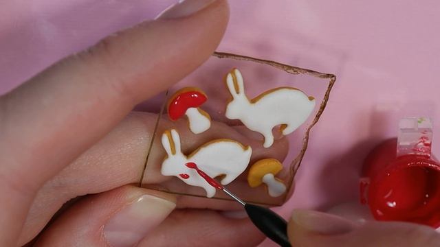 Милые прянички из полимерной глины??Cute polymer clay gingerbread cookies?