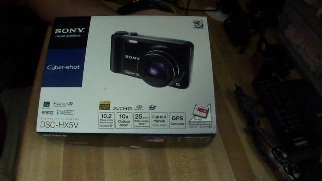 Sony DSC-HX5V unboxing смотреть онлайн