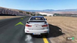 Project CARS Battle - Mitsubishi Lancer Evolution X FQ 400 vs Bac Mono