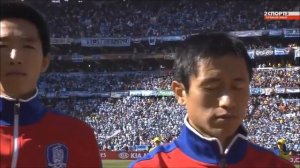 Anthem of Korea Republic vs Argentina (FIFA World Cup 2010)