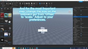 How to STOP Your Billboard Guis From Scaling as You Walk Away in Roblox Studio