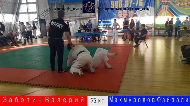 Чемпионат Мос. обл. по Рукопашному Бою 2018 г. Заботин Валерий-Махмуродов Файзали 75 кг смотреть онлайн