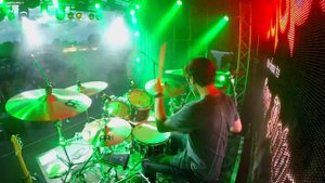 Cozy Powell tribute - Chris Allan drum solo