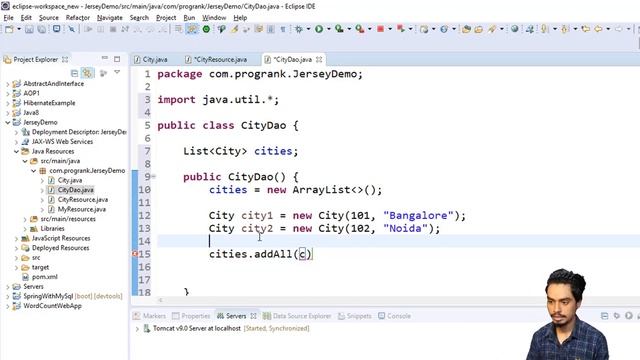 Restful Web Services [Hindi] | Creating First Jersey Project | #06 смотреть онлайн