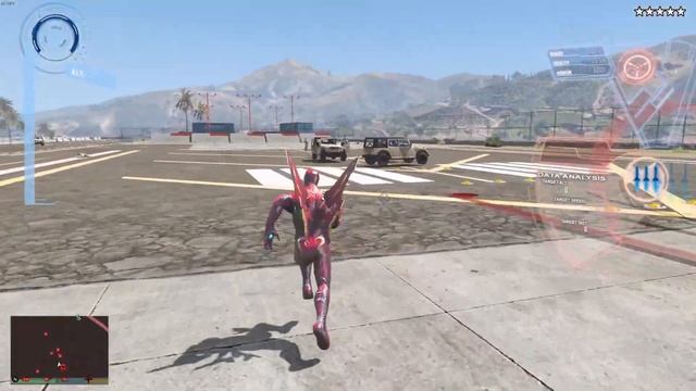 Gta 5 - Iron Man Fights The Military (Chaos At Military Base)