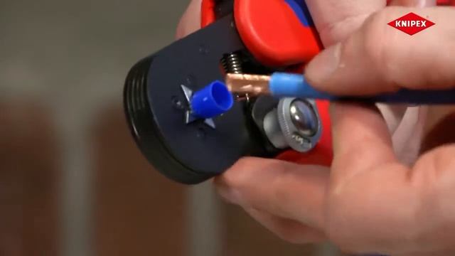 KNIPEX пресс-клещи для контактных гильз самонастраивающиеся с боковой установкой смотреть онлайн