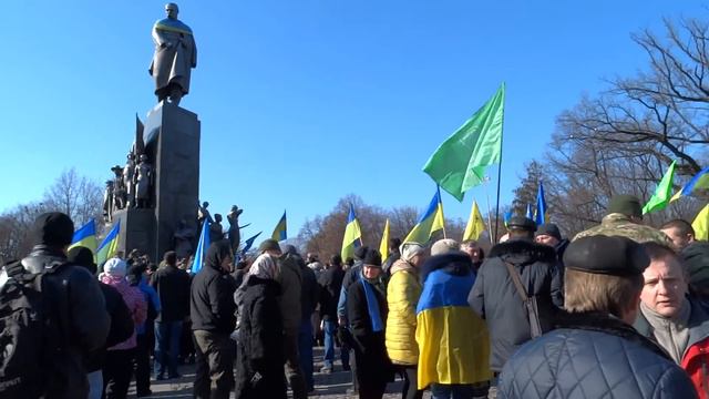 День Героев Небесной сотни в Харькове, 20.02.2016 смотреть онлайн