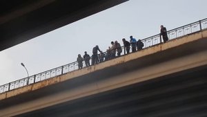 Первый прыжок с моста!!!