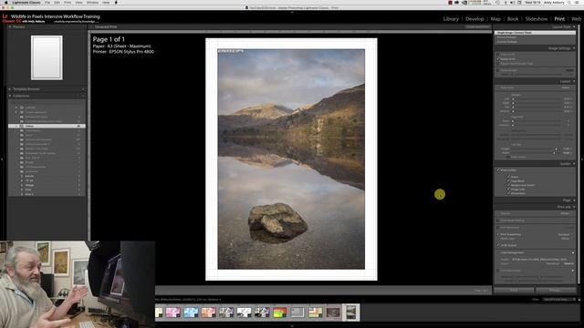Resolution PPI & DPI: Part 2 Printing from the Lightroom Print Module. смотреть онлайн