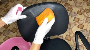 Как ОТМЫТЬ КОМПЬЮТЕРНЫЙ СТУЛ от пятен. Как почистить обивку стула, мягкую мебель в домашних условия