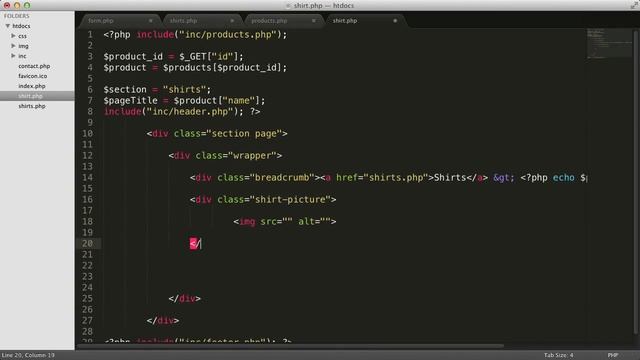 php tutorials for beginners Building the Shirt Details Page_ idrees смотреть онлайн