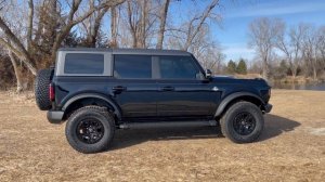 ALL BLACK 2021 Ford Bronco Outer Banks w/ Sasquatch Package