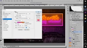 Крутой НЕОНОВЫЙ ТЕКСТ в фотошоп | Cool NEON TEXT in PS (Timelapse)