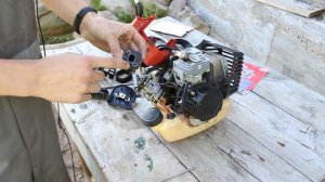 Не заводится китайская мотокоса. Очевидная и не совсем поломка. Диагностика и ремонт.