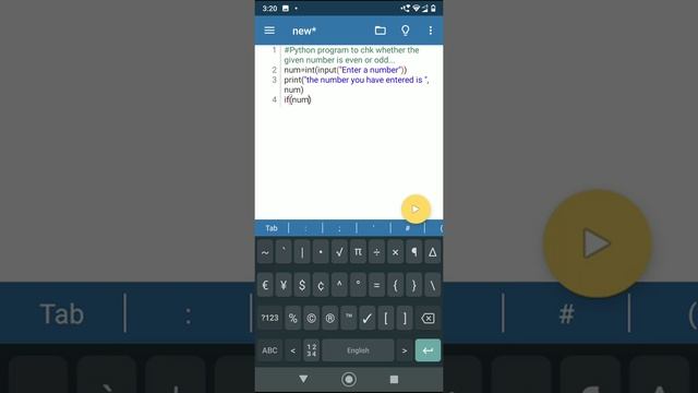 Python programming through mobile....Use of if else simple program.... смотреть онлайн