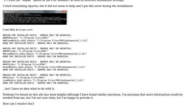 DevOps & SysAdmins: Can't start Apache after attempt to upgrade to PHP 5.3.8 смотреть онлайн