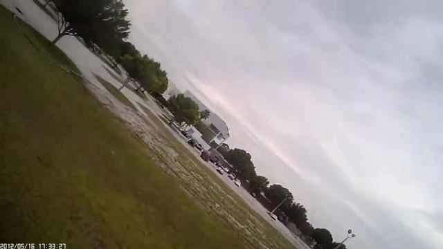 First flight with 808 #16 HD Keychain camera - Firefly rc plane смотреть онлайн