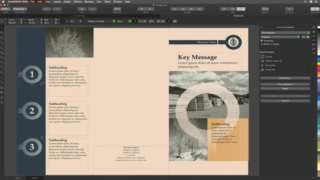 How to Find and Replace Objects, Text and Colors | CorelDRAW for Mac смотреть онлайн