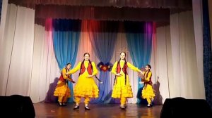 Народный ансамбль Грация. Башкирский танец "Курай". 01.03.22 г. Худ. руководитель Е. Н. Этманова