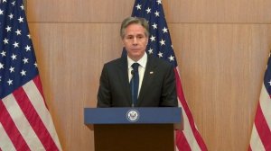 Secretary Blinken holds a press availability in Tashkent, Uzbekistan