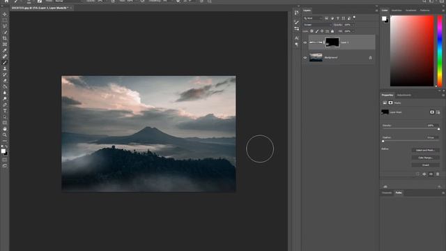 Create Realistic Fog | Adobe Photoshop Tutorial смотреть онлайн