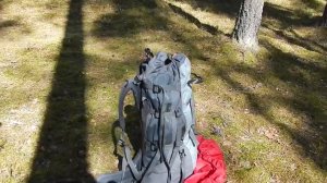 Укладка Походного Рюкзака / Если рюкзак большой, а вещей мало.