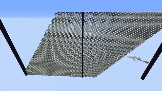 256 X 256 Piston Door- Biggest possible in Minecraft ! смотреть онлайн