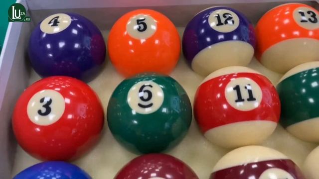 Бильярдные шары Standard Pool 57,2мм - Luza.ru смотреть онлайн