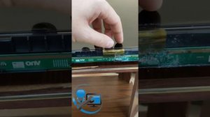 ремонт залитой матрицы телевизора LG 42"