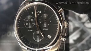 Обзор 4 Измерение TISSOT PR 100 CHRONOGRAPH T101.417.11.051.00